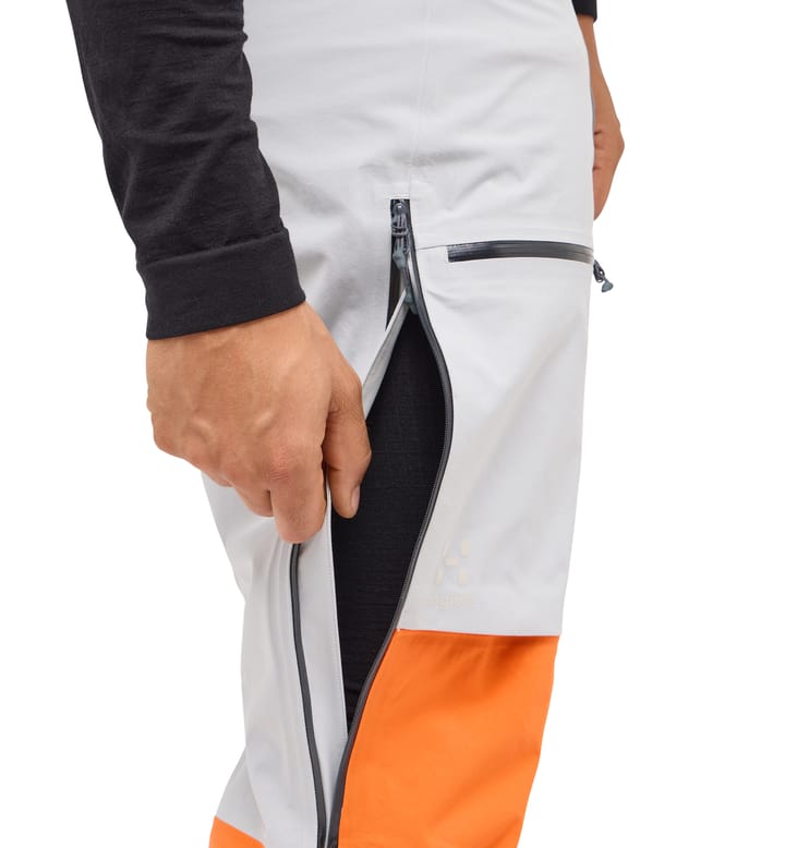 L.I.M Touring Proof Pant Men Blaze Orange/Stone Grey