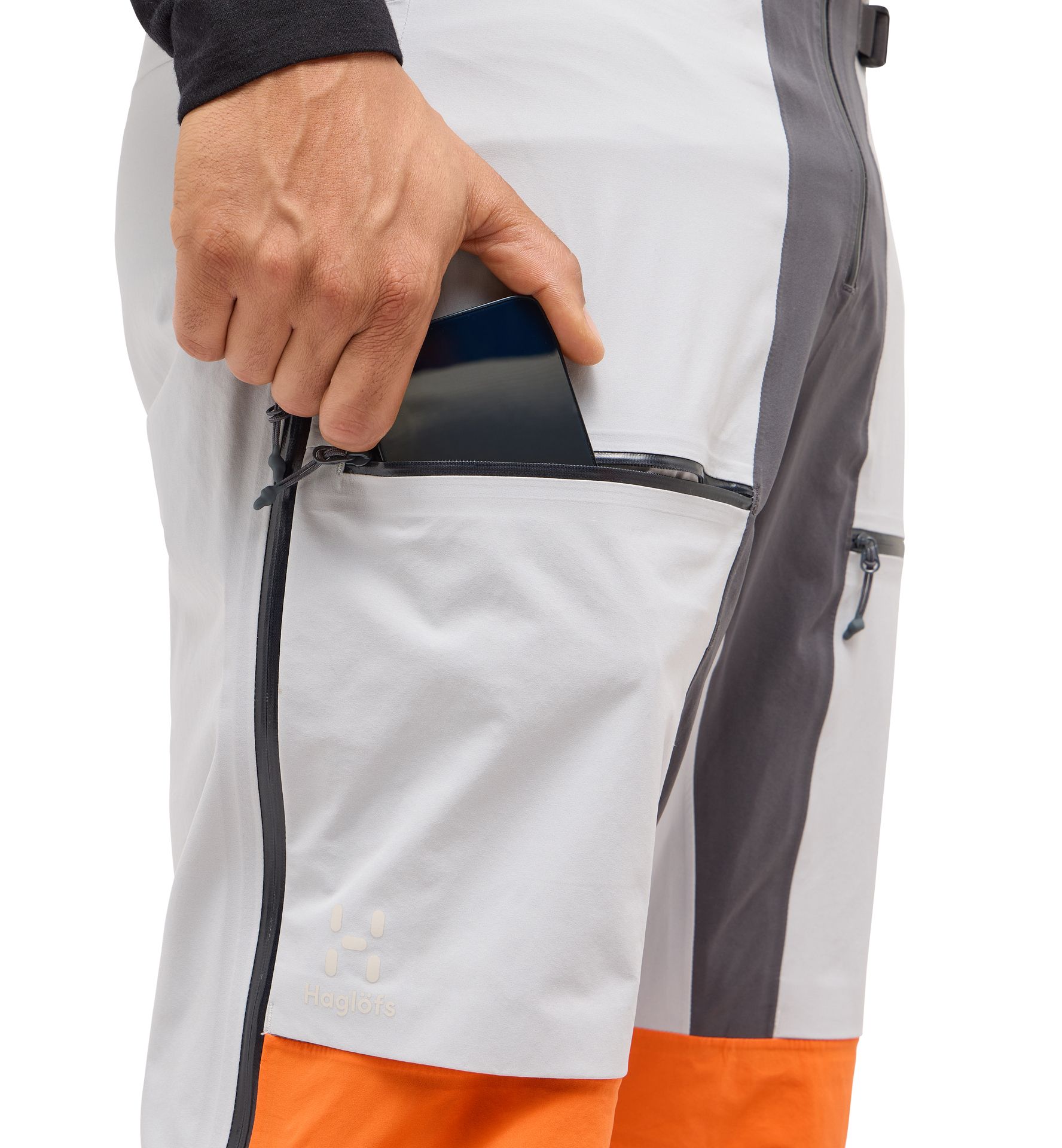 L.I.M Touring Proof Pant Men Blaze Orange/Stone Grey
