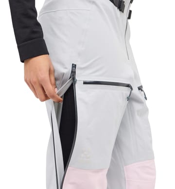 L.I.M Touring Proof Pant Women Fresh Pink/Stone Grey