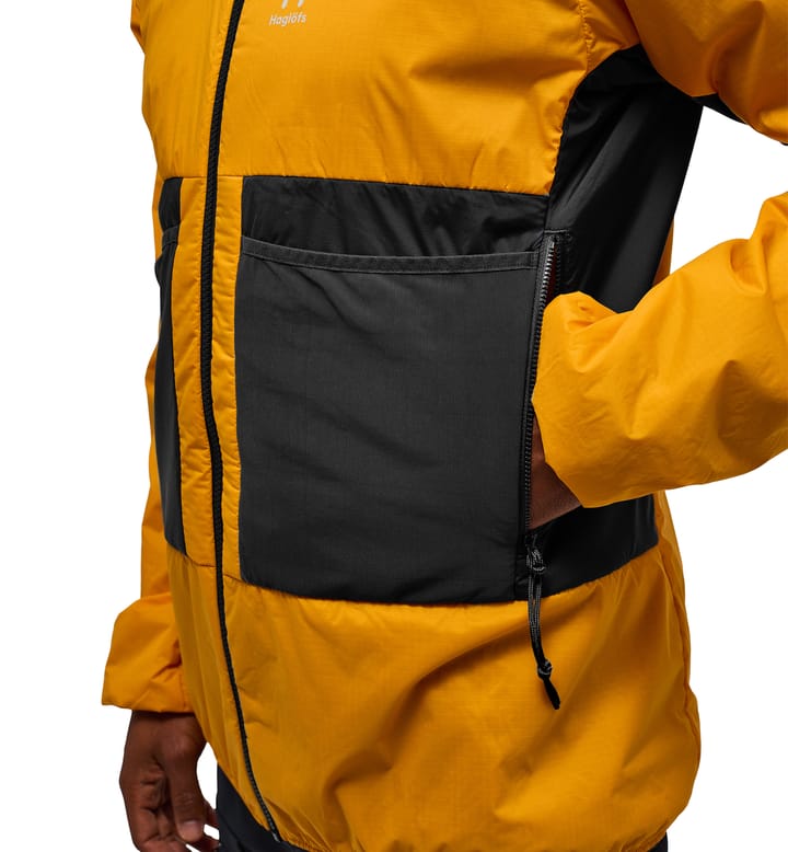 Spitz Mimic Hood Men Sunny Yellow/Magnetite Spitz Mimic Hood Men Sunny Yellow/Magnetite