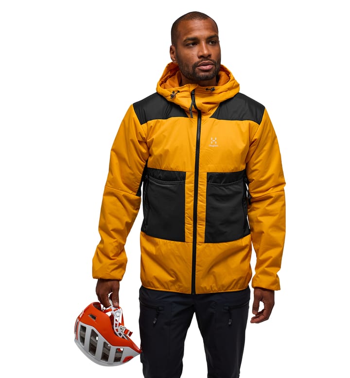 Spitz Mimic Hood Men Sunny Yellow/Magnetite Spitz Mimic Hood Men Sunny Yellow/Magnetite