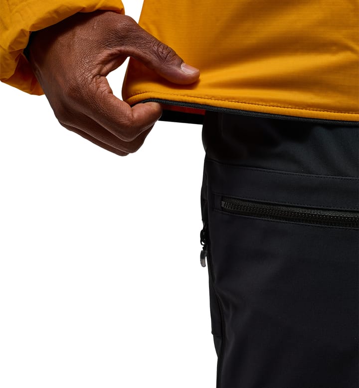 Spitz Mimic Hood Men Sunny Yellow/Magnetite Spitz Mimic Hood Men Sunny Yellow/Magnetite