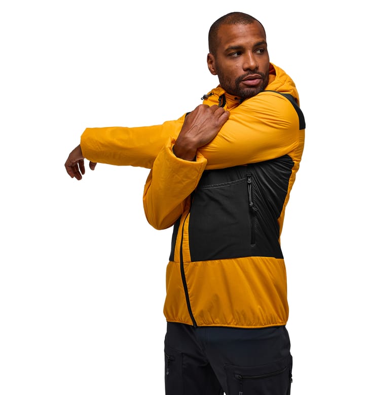 Spitz Mimic Hood Men Sunny Yellow/Magnetite Spitz Mimic Hood Men Sunny Yellow/Magnetite