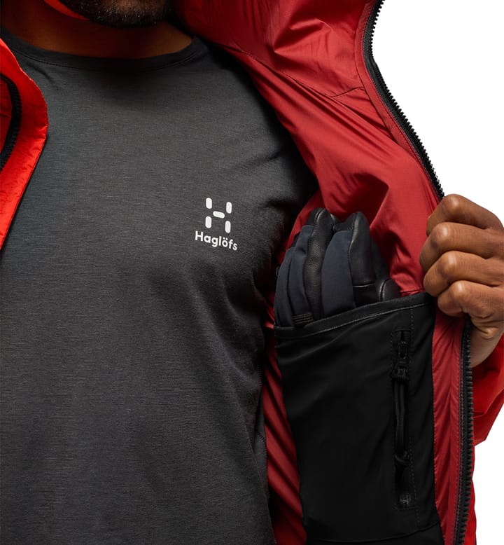 Spitz Mimic Hood Men Zenith Red/Magnetite Spitz Mimic Hood Men Zenith Red/Magnetite