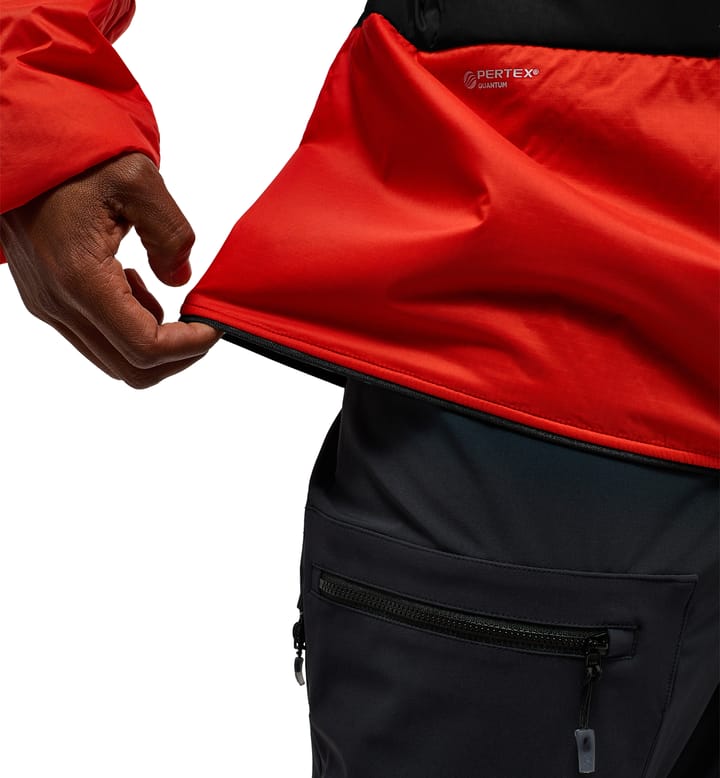 Spitz Mimic Hood Men Zenith Red/Magnetite Spitz Mimic Hood Men Zenith Red/Magnetite
