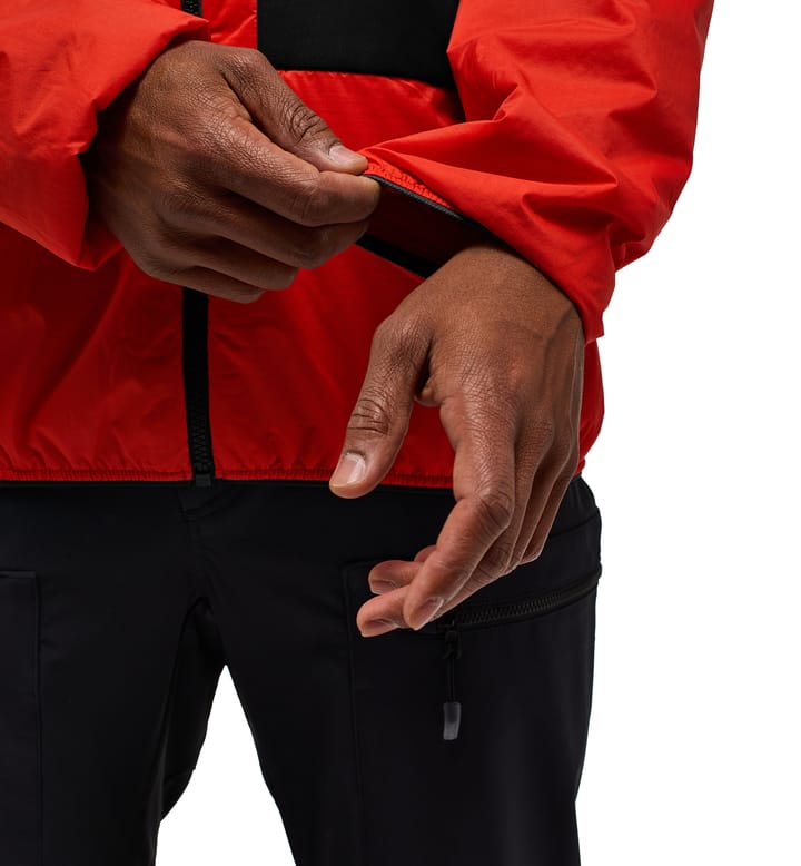 Spitz Mimic Hood Men Zenith Red/Magnetite Spitz Mimic Hood Men Zenith Red/Magnetite