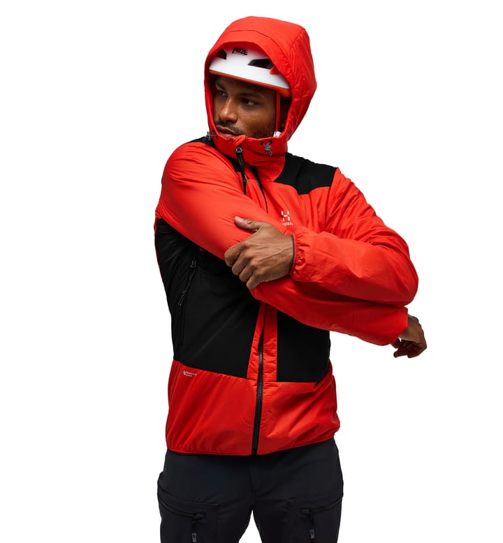 Spitz Mimic Hood Men Zenith Red/Magnetite Spitz Mimic Hood Men Zenith Red/Magnetite
