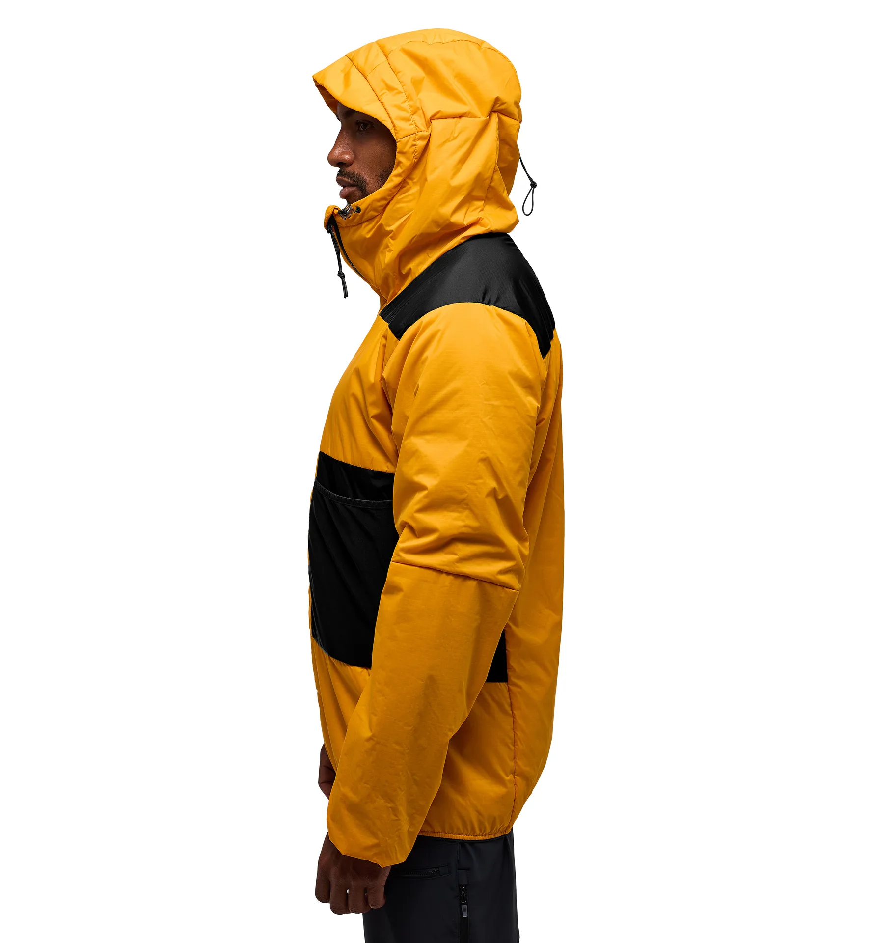 Spitz Mimic Hood Men Sunny Yellow/True Black