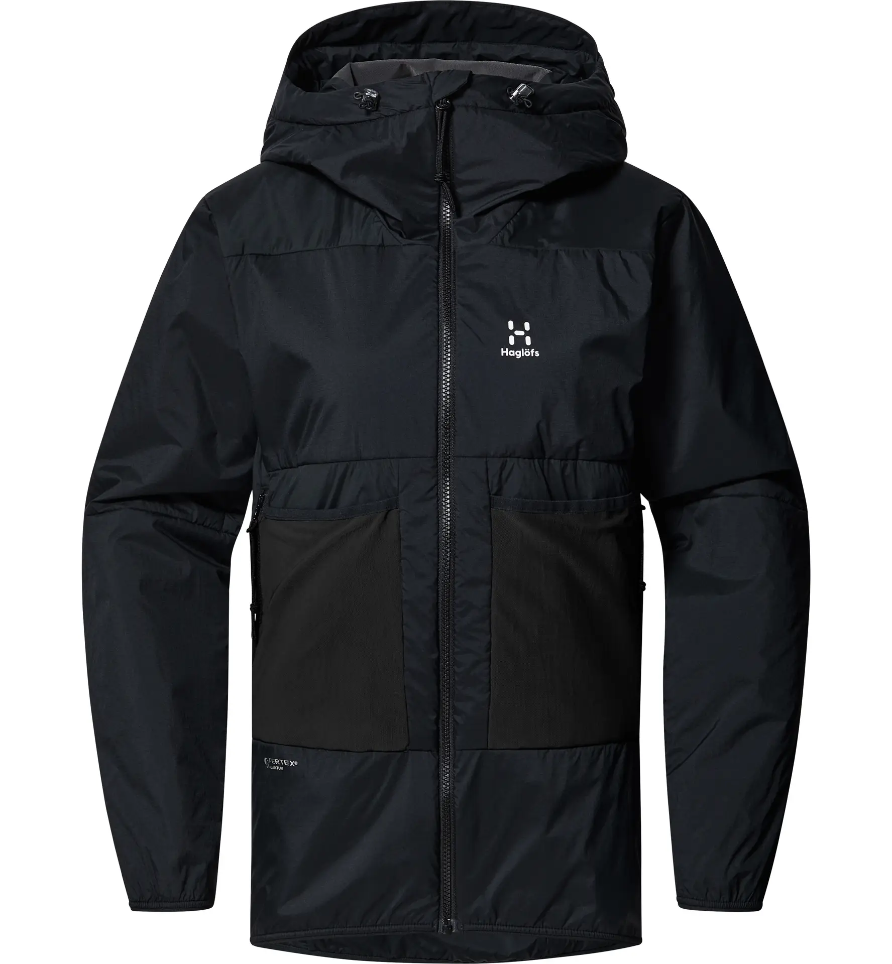 Spitz Mimic Hood Women True Black