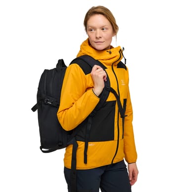 Spitz Mimic Hood Women Sunny Yellow/Magnetite