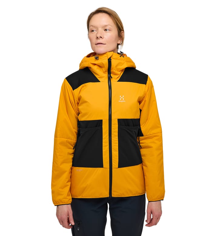 Spitz Mimic Hood Women Sunny Yellow/Magnetite Spitz Mimic Hood Women Sunny Yellow/Magnetite