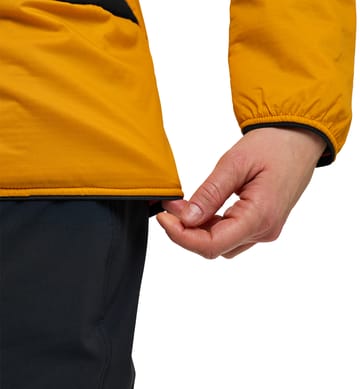 Spitz Mimic Hood Women Sunny Yellow/Magnetite