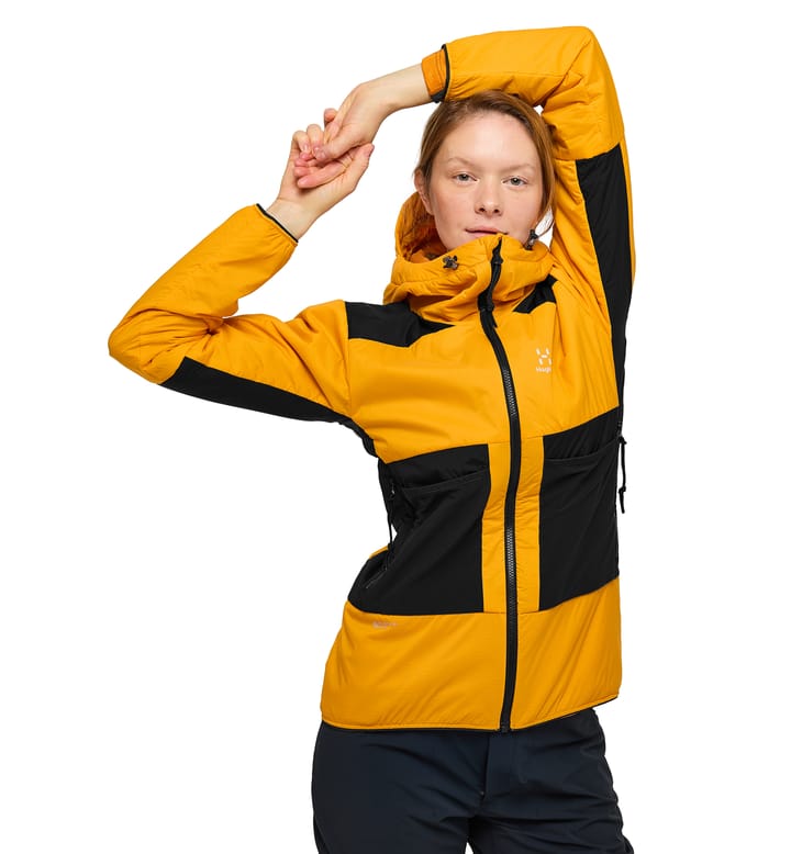 Spitz Mimic Hood Women Sunny Yellow/Magnetite Spitz Mimic Hood Women Sunny Yellow/Magnetite