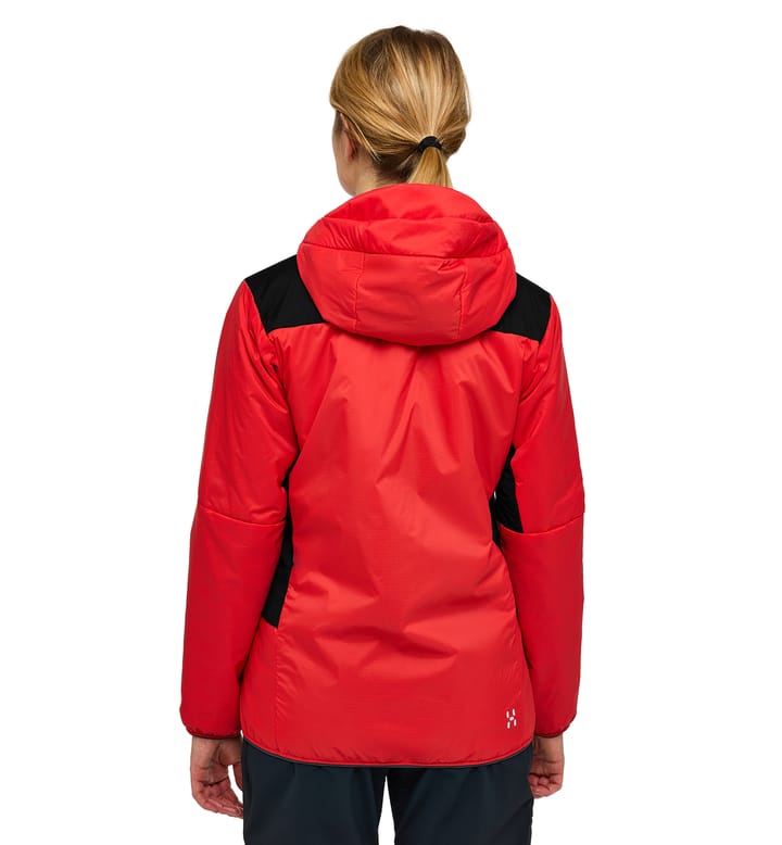 Spitz Mimic Hood Women Poppy Red/Magnetite Spitz Mimic Hood Women Poppy Red/Magnetite