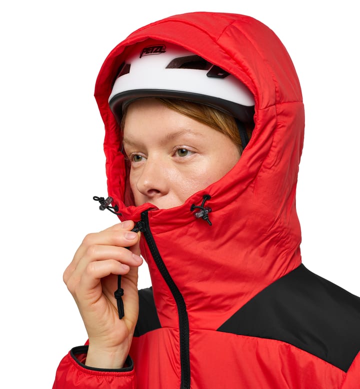 Spitz Mimic Hood Women Poppy Red/Magnetite Spitz Mimic Hood Women Poppy Red/Magnetite