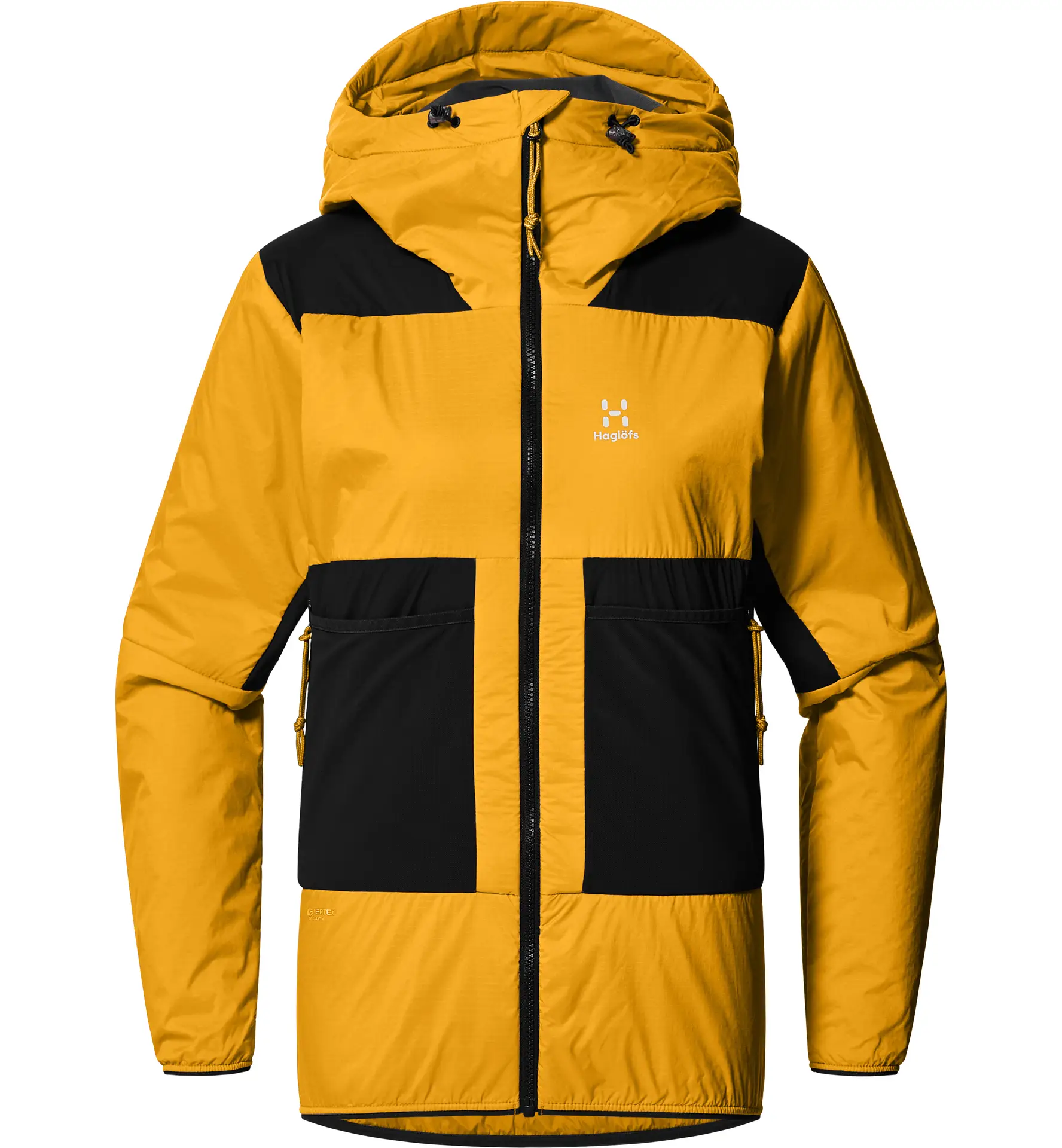 Spitz Mimic Hood Women Sunny Yellow/True Black