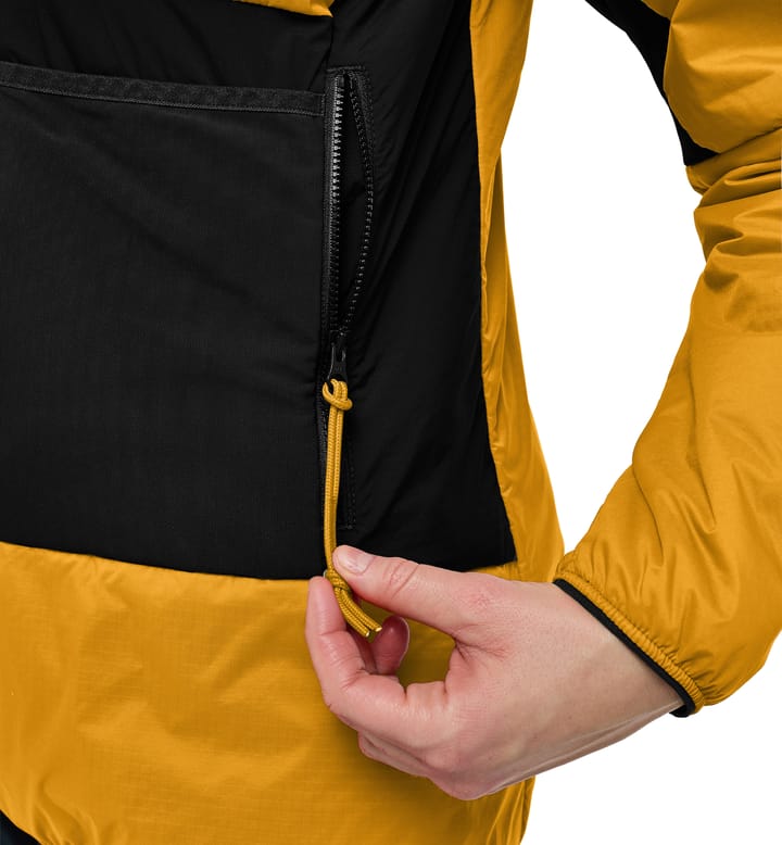 Spitz Mimic Hood Women Sunny Yellow/True Black Spitz Mimic Hood Women Sunny Yellow/True Black