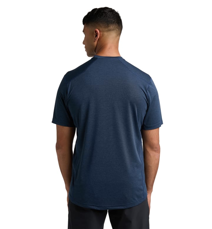 Ridge Tee Men Tarn Blue Solid