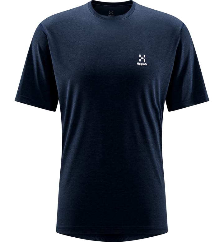 Ridge Tee Men Tarn Blue Solid