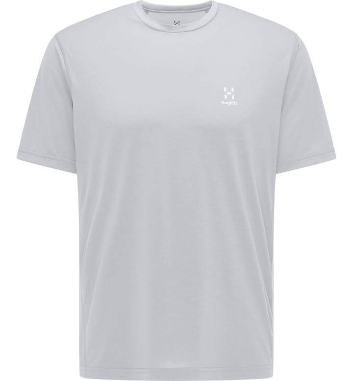 Ridge Tee Men Concrete Solid