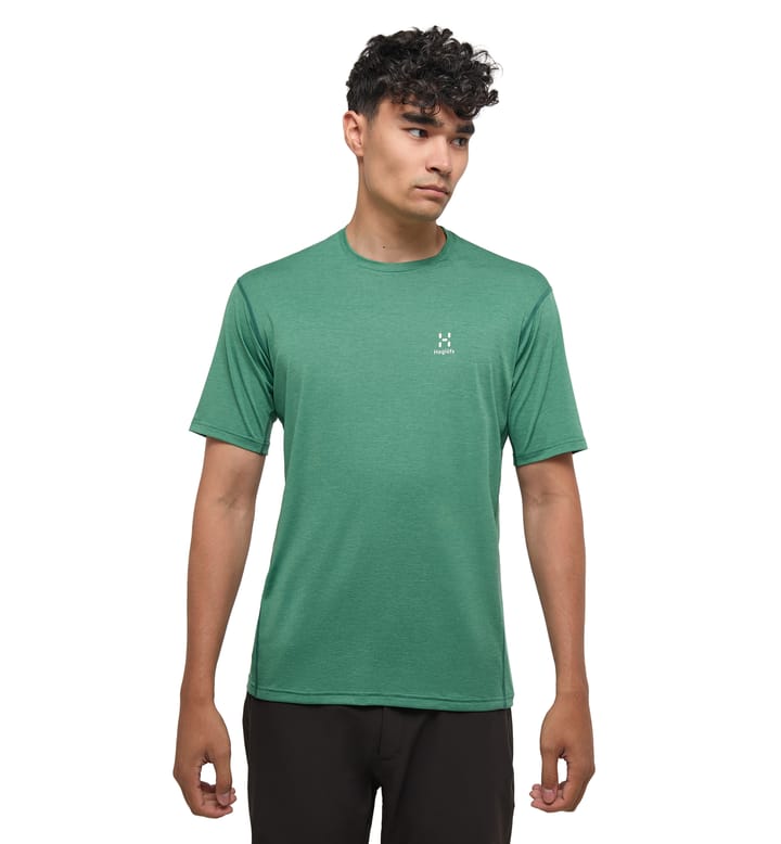 Ridge Tee Men Dk Jelly Green