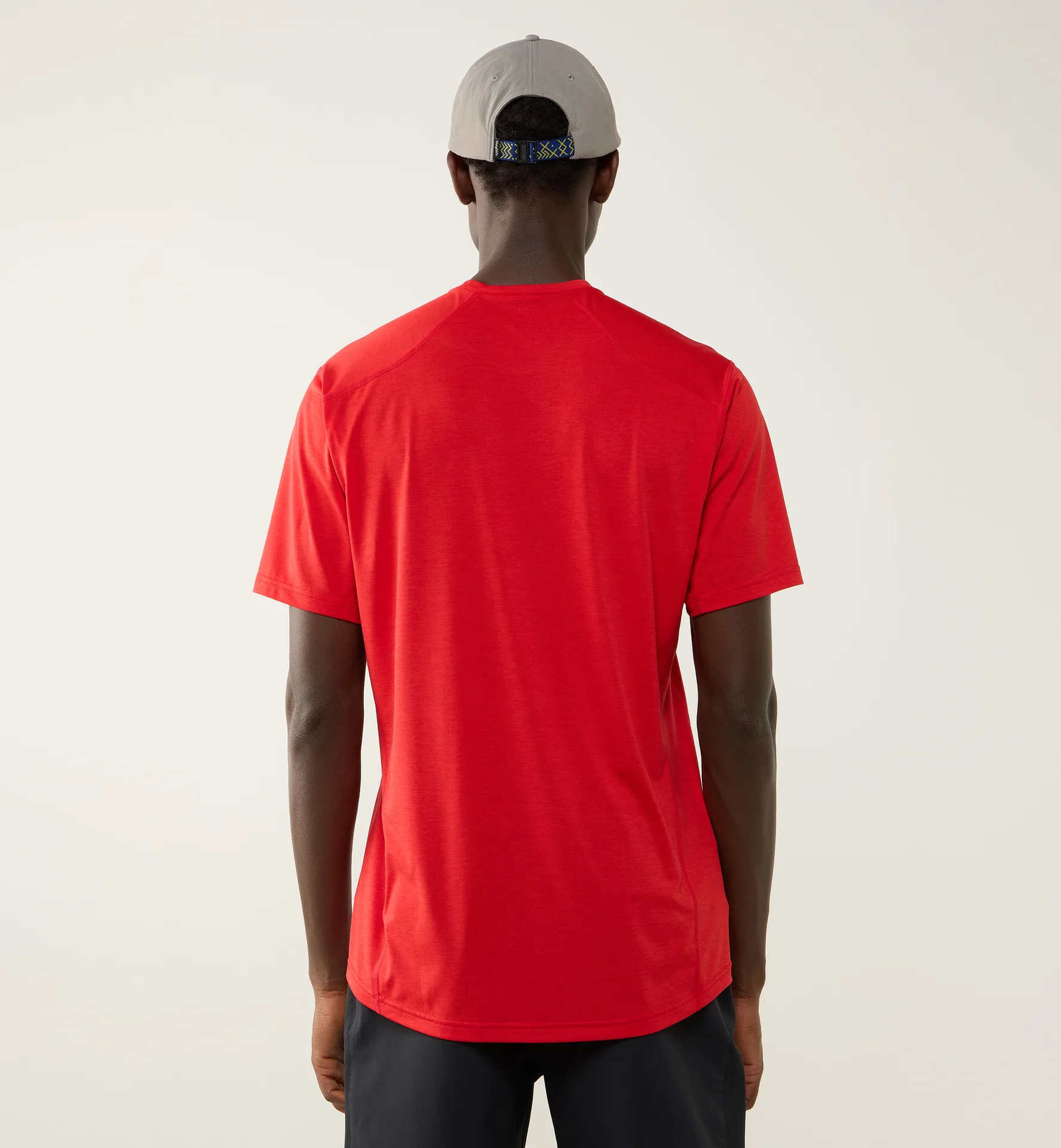 Ridge Tee Men Bright Red