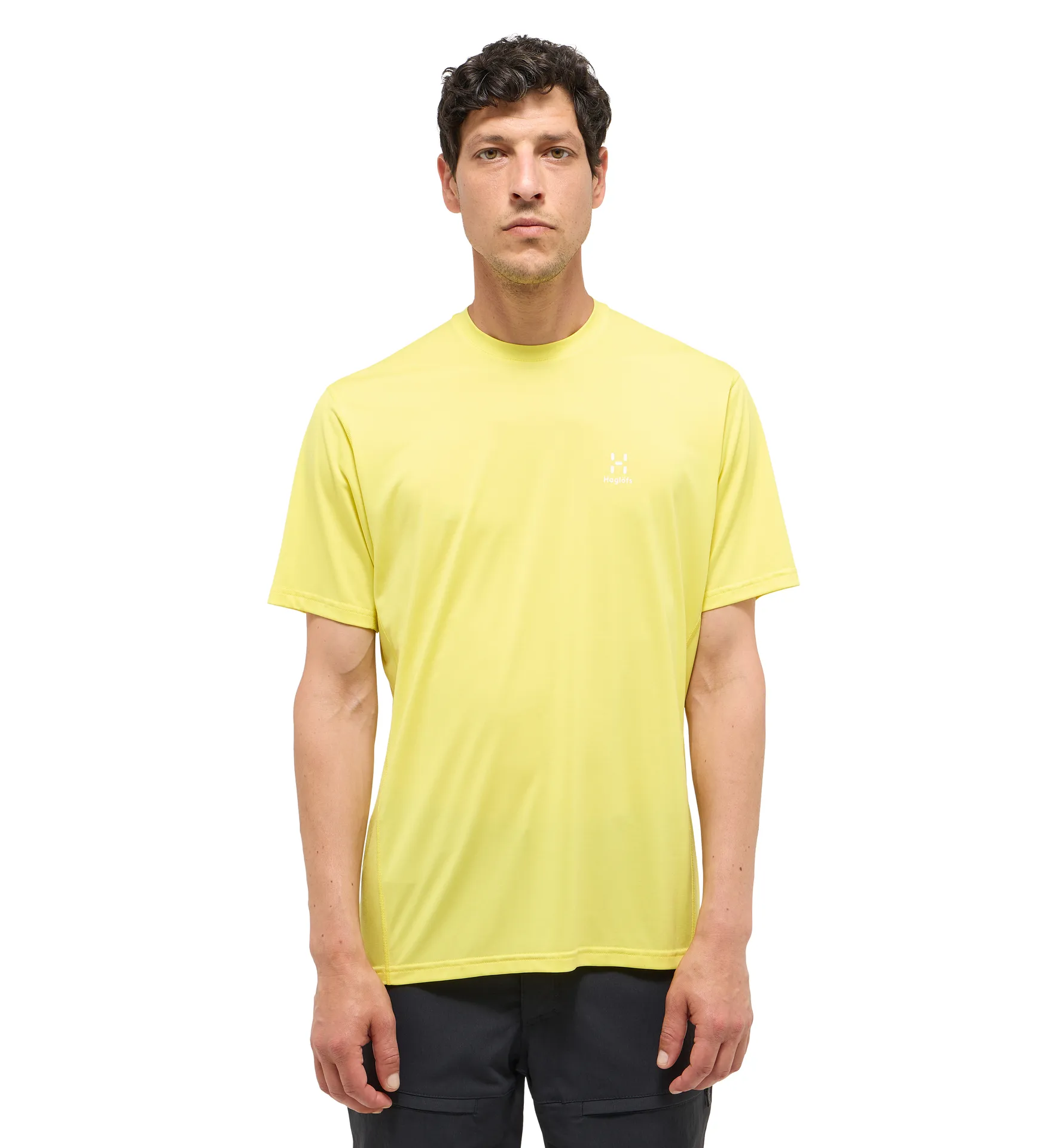 Ridge Tee Men Pale Yellow