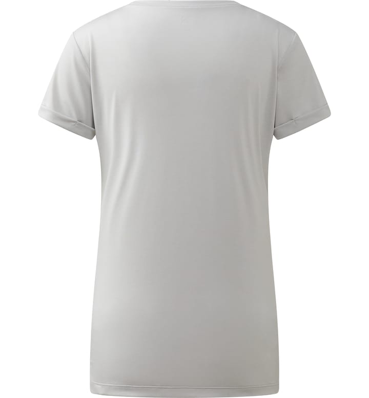 Ridge Hike Tee Women Stone Grey Ridge Hike Tee Women Stone Grey