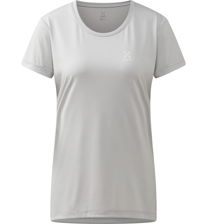 Ridge Hike Tee Women Stone Grey Ridge Hike Tee Women Stone Grey