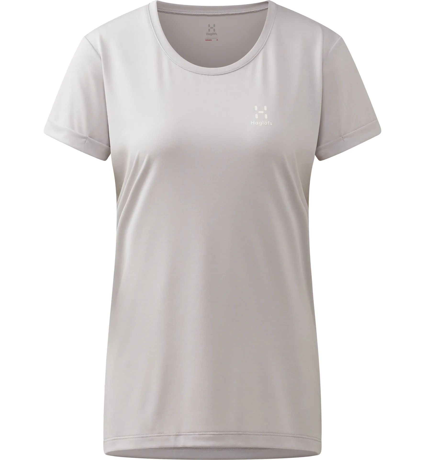 Ridge Hike Tee Women Stone Grey