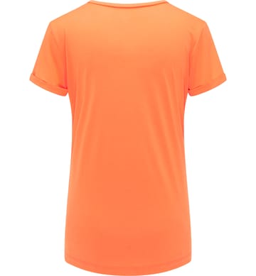 Ridge Hike Tee Women Flame Orange