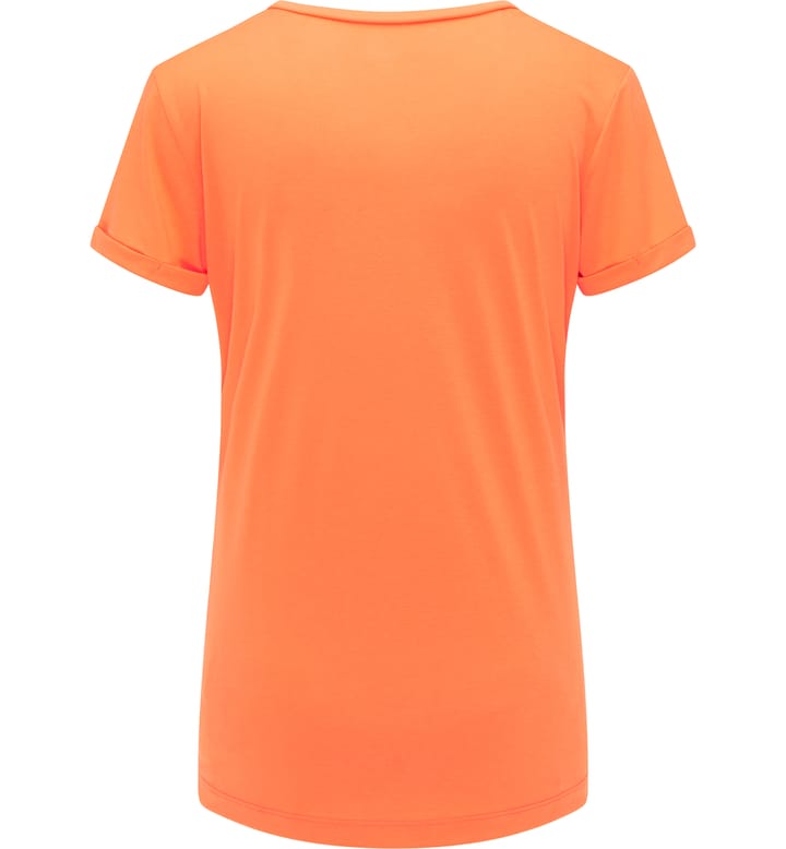 Ridge Hike Tee Women Flame Orange