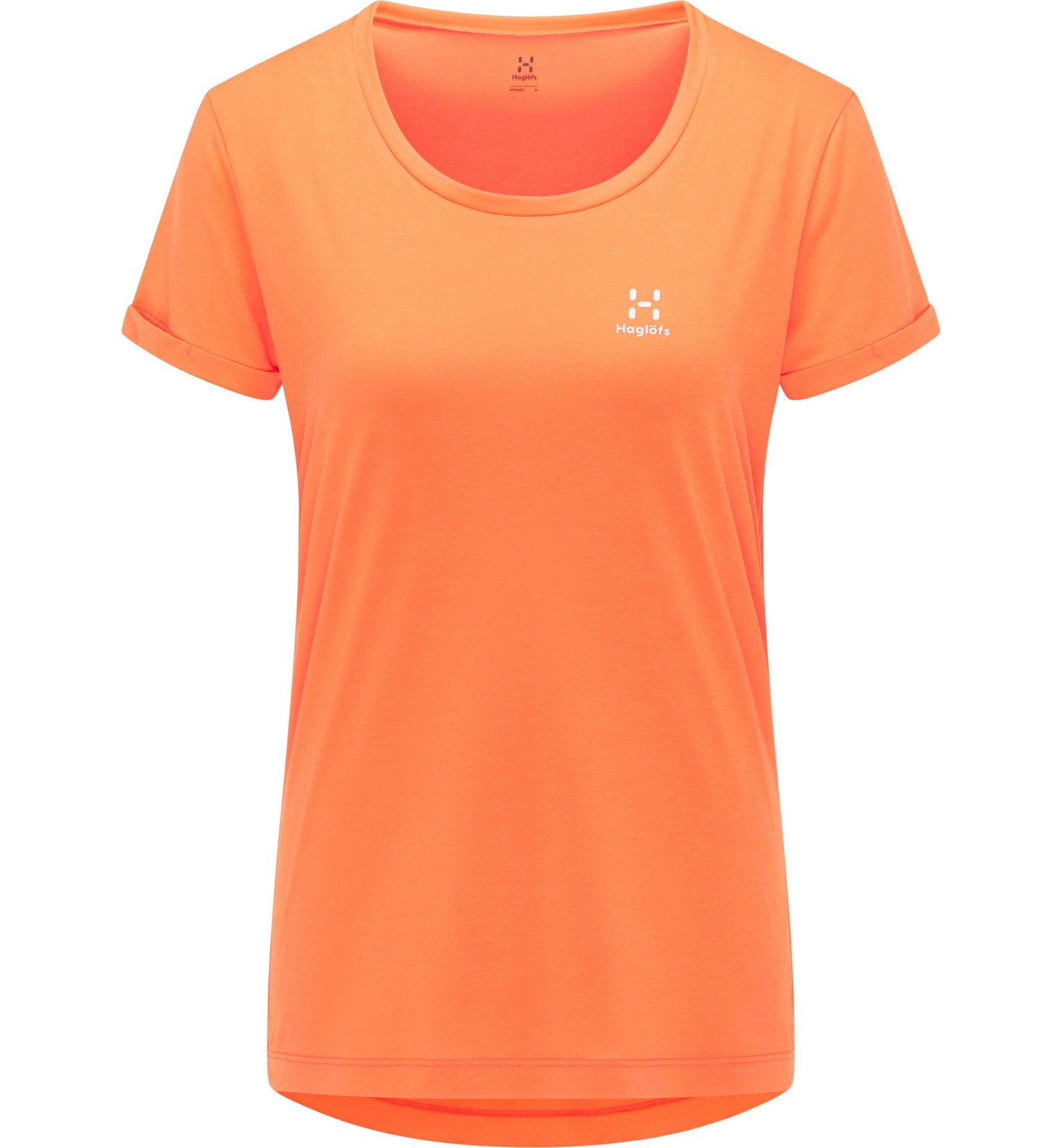 Ridge Hike Tee Women Flame Orange