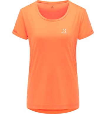 Ridge Hike Tee Women Flame Orange