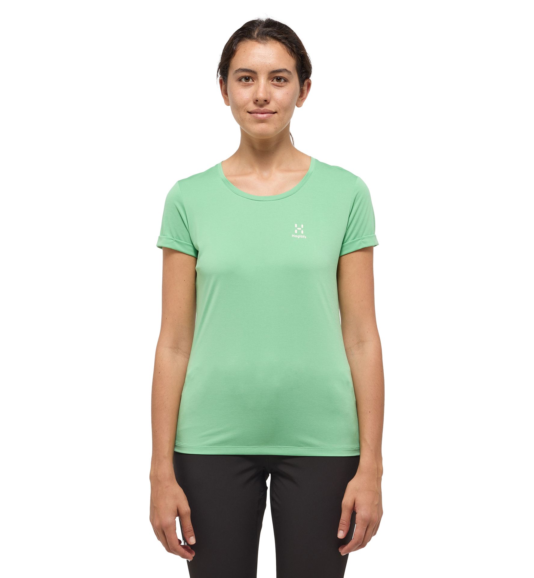 Ridge Hike Tee Women Mint Stone
