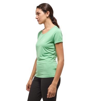 Ridge Hike Tee Women Mint Stone