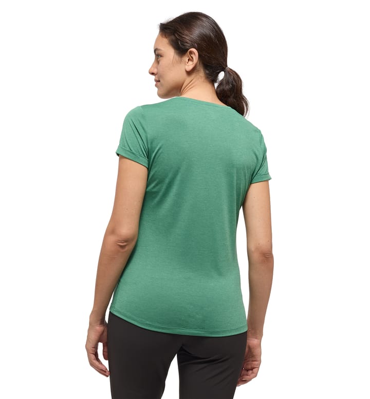 Ridge Hike Tee Women Dk Jelly Green