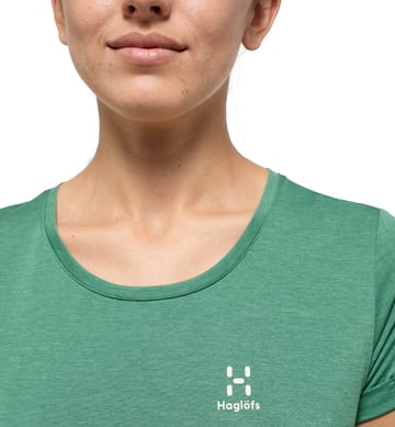 Ridge Hike Tee Women Dk Jelly Green