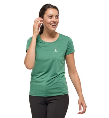 Ridge Hike Tee Women Dk Jelly Green