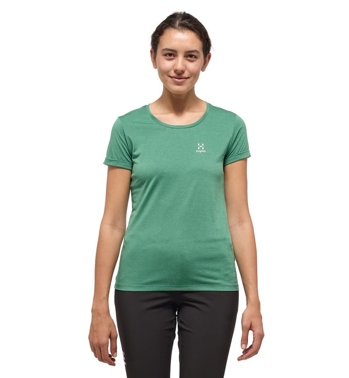 Ridge Hike Tee Women Dk Jelly Green