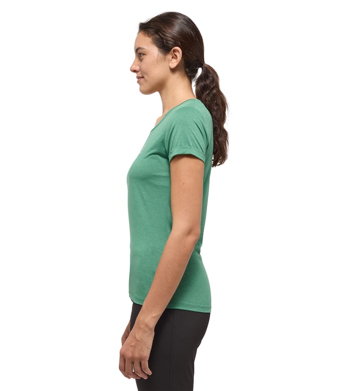 Ridge Hike Tee Women Dk Jelly Green