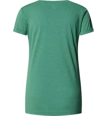 Ridge Hike Tee Women Dk Jelly Green