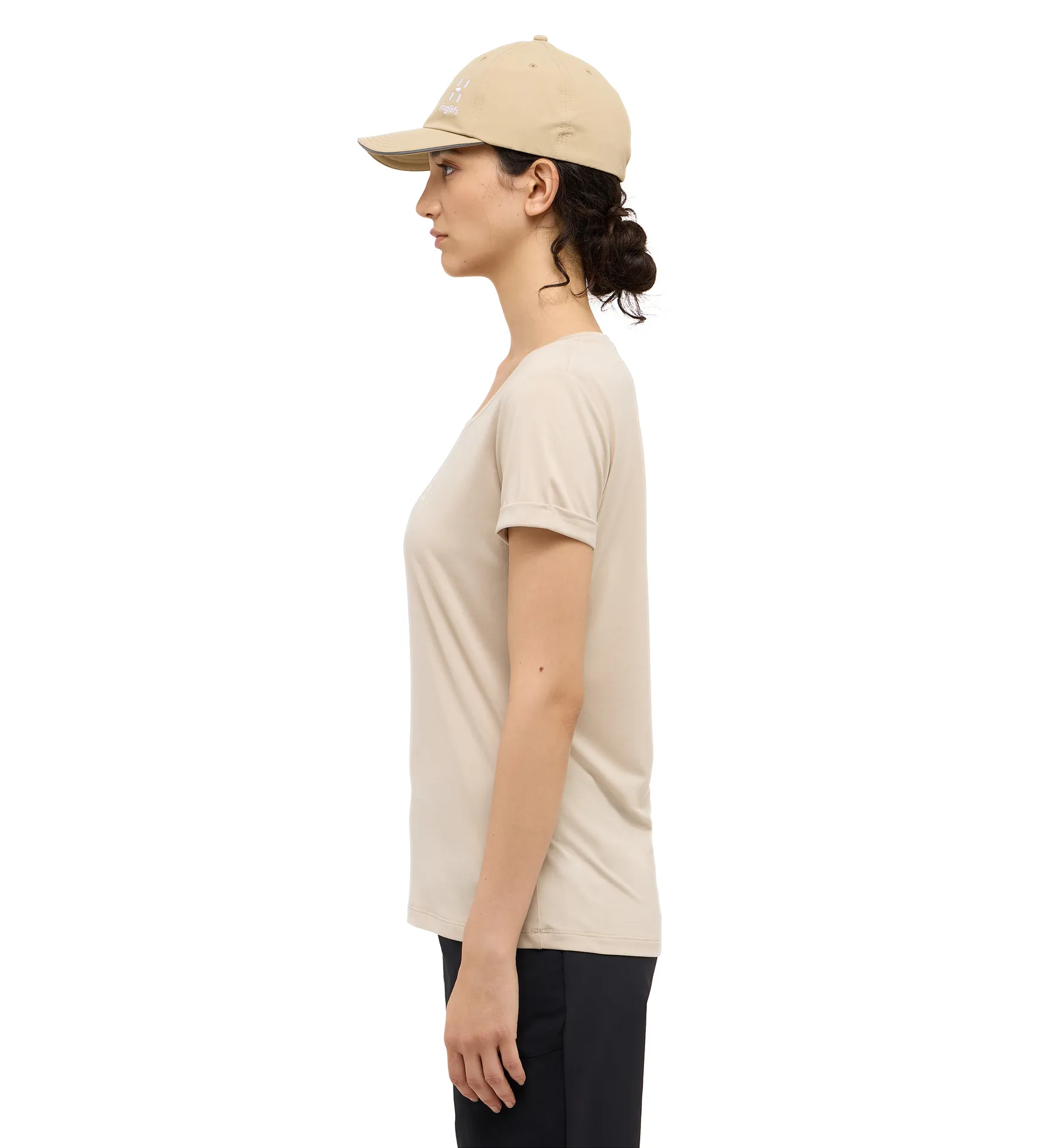 Ridge Hike Tee Women Chalk Beige