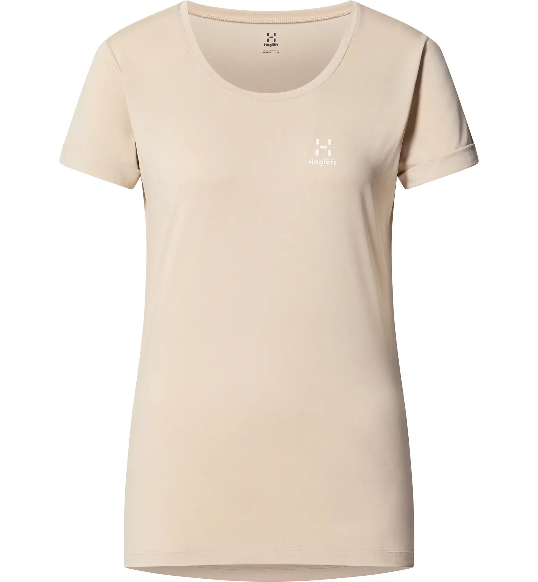 Ridge Hike Tee Women Chalk Beige
