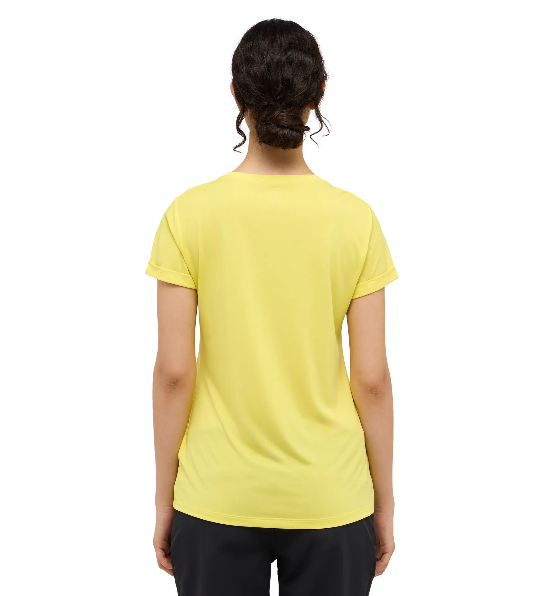 Ridge Hike Tee Women Pale Yellow