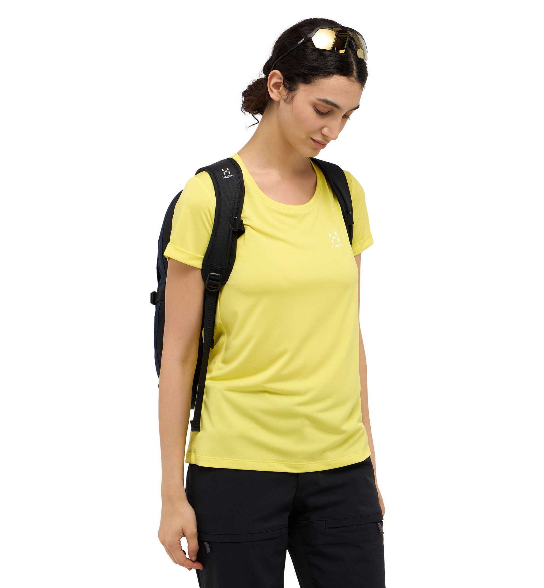 Ridge Hike Tee Women Pale Yellow