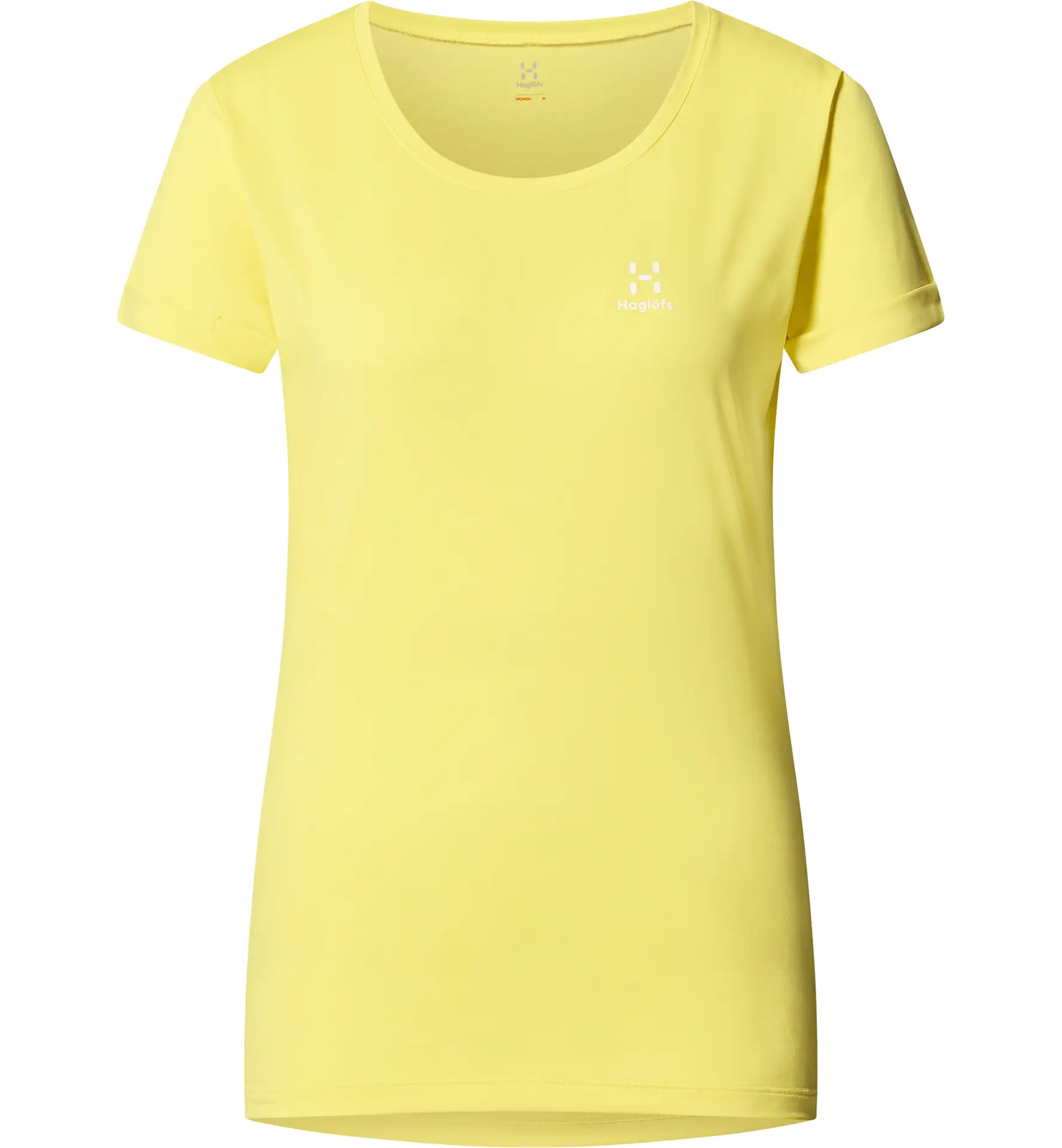 Ridge Hike Tee Women Pale Yellow