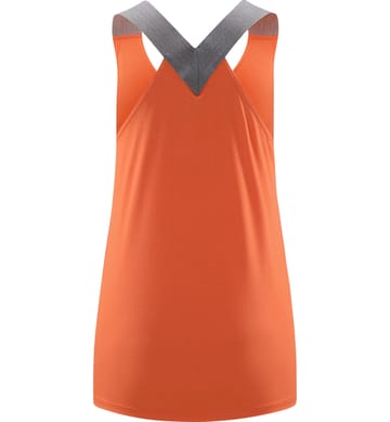 Ridge Tank Women Flame Orange