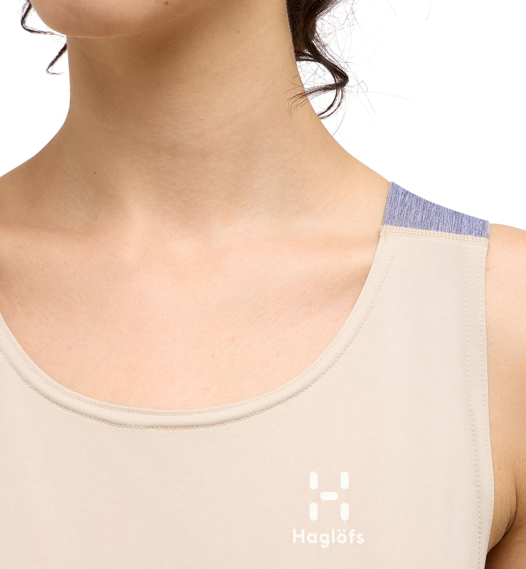 Ridge Tank Women Chalk Beige