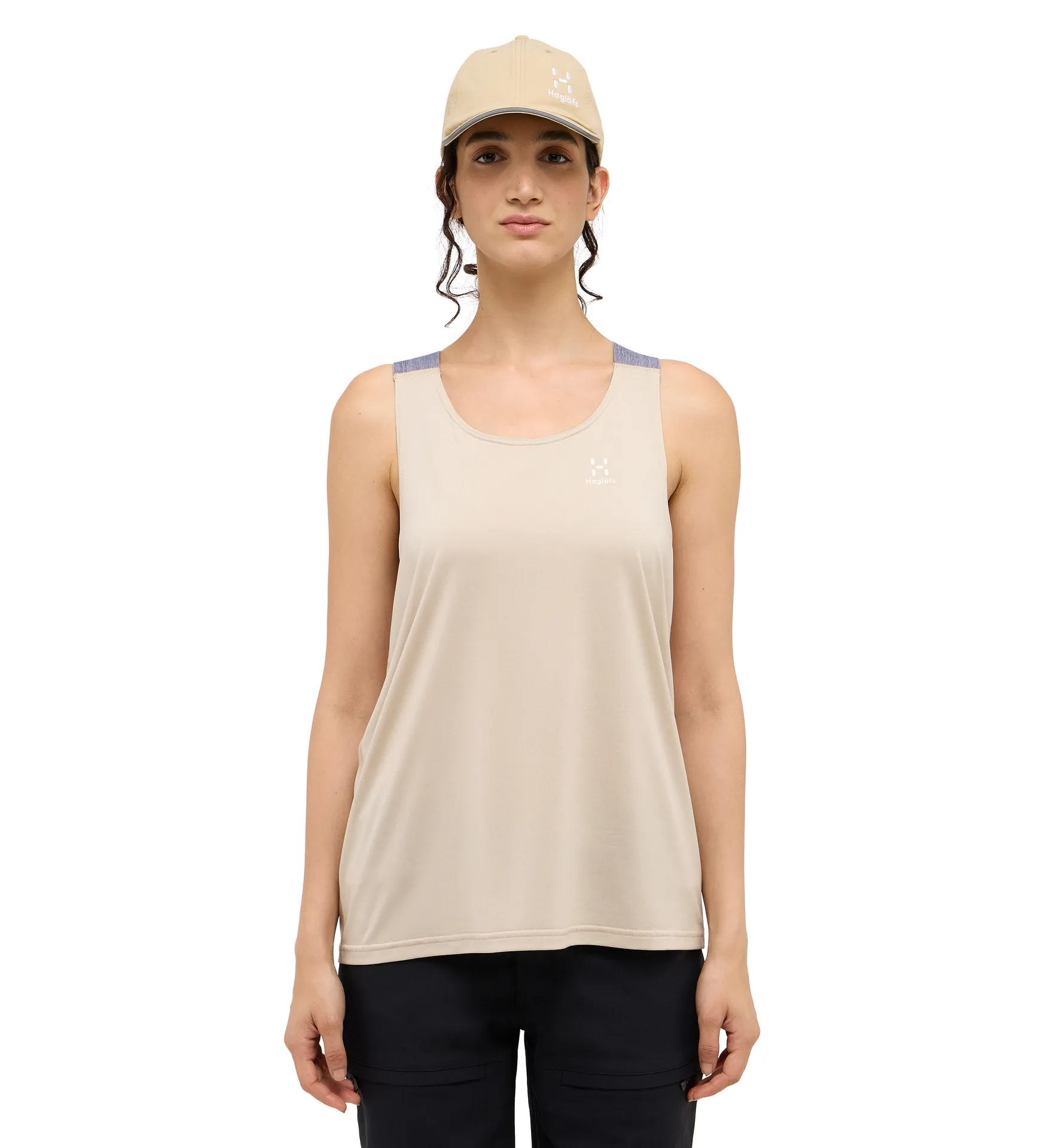 Ridge Tank Women Chalk Beige